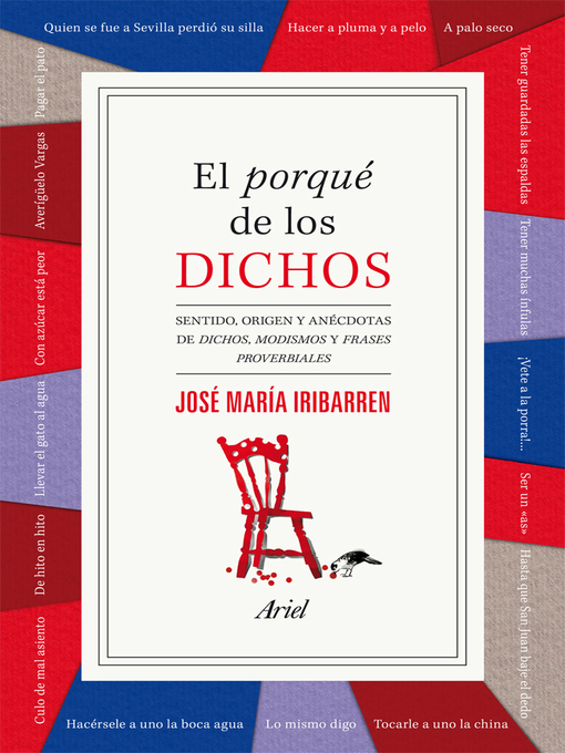 Title details for El porqué de los dichos by José María Iribarren - Available